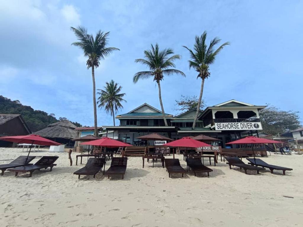 Seahorse Diver Guesthouse Kampong Pasir Panjang  Exterior foto